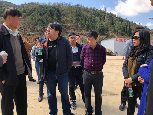 市督导组赴福宜高速公路项目现场调研督查